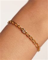 Armband PDPaola Dame MINI LETTERS in Silber PU01-544-U - PU01-544-U